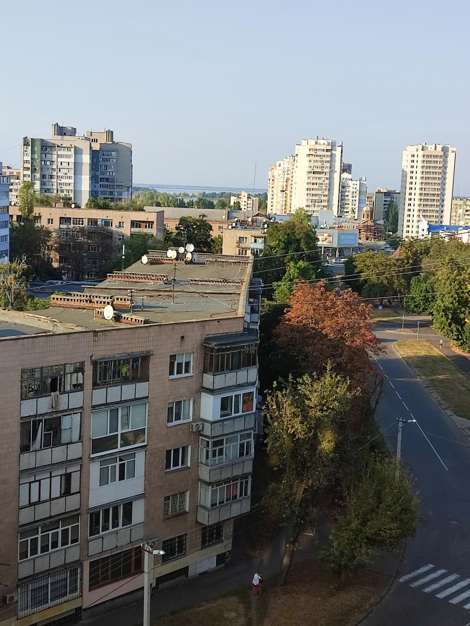 Комфортная 1-Комнатная Новопречистенская 1 Tsjerkasy Buitenkant foto