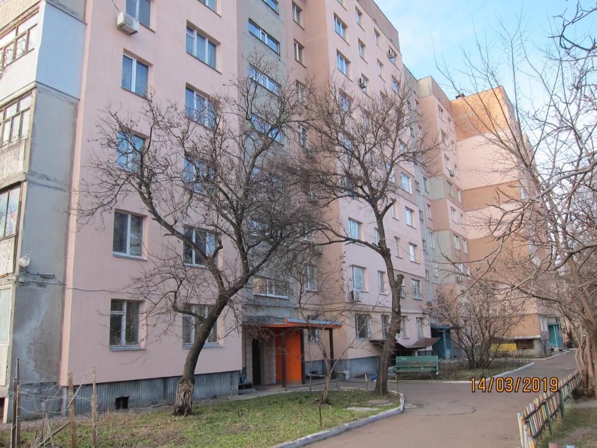 Комфортная 1-Комнатная Новопречистенская 1 Tsjerkasy Buitenkant foto
